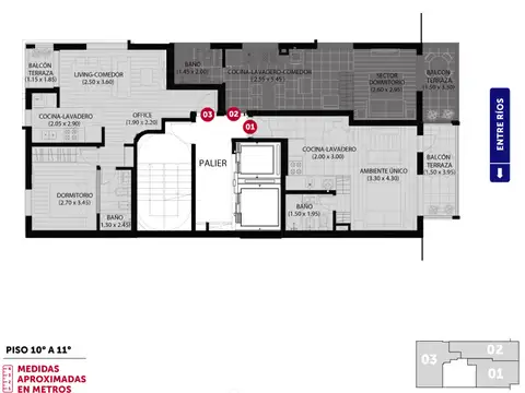 Departamento en Venta con 1 cocheras