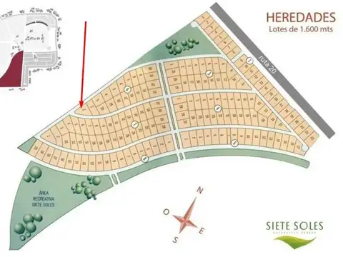 Terreno en Venta en Siete Soles, USD 155.000