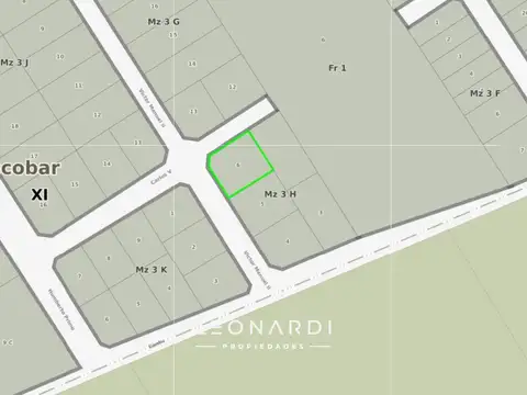 Terreno en Venta en Matheu, USD 39.000