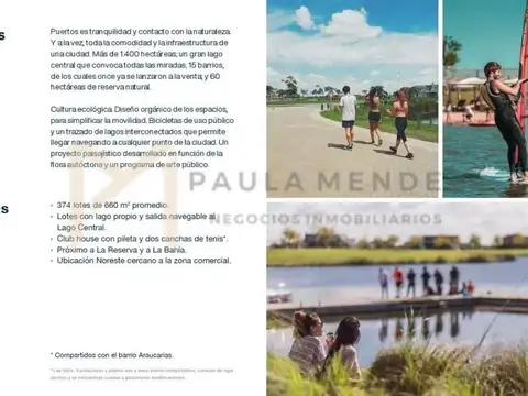 Terreno en Venta en Puertos - Acacias, USD 85.000