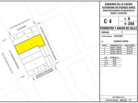 Terreno en Venta en Boca, USD 1.000.000