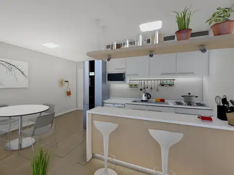 Departamento en Venta en Caballito Sur, USD 122.400