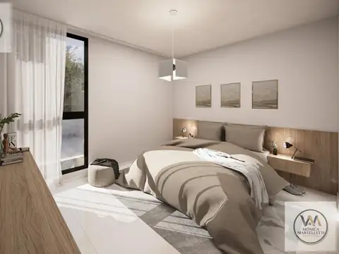 Departamento 3 ambientes con 1 baño
