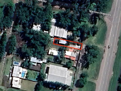 Galpón en alquiler sobre A012 240m2 - Roldán