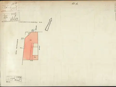 Terreno en Venta 8  mts Frente