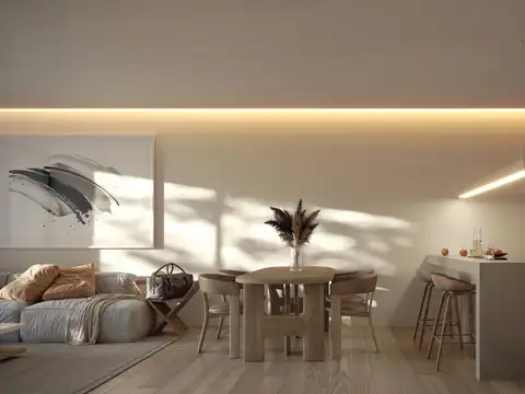Departamento 2 Ambientes Totalmente Financiado - Diseñado por Carlos Ott