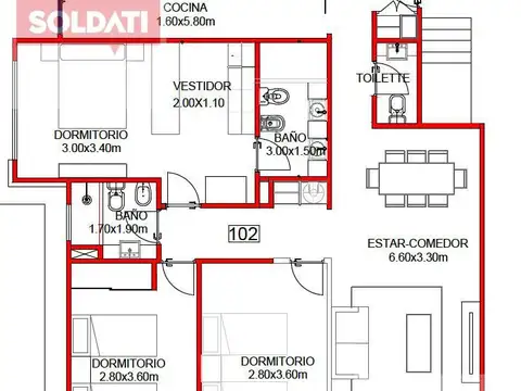 Las Hiedras al 1100 - Alto los Robles