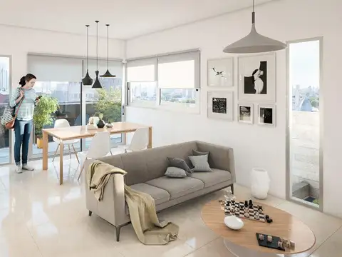 Departamento 3 ambientes con 1 baño