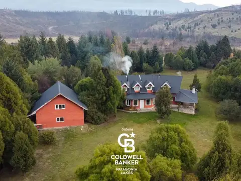Venta Chacra 5 ha, Casa principal   casa de huéspedes - El Hoyo, Chubut Patagonia Argentina