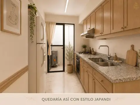 Departamento 4 ambientes con 2 baños