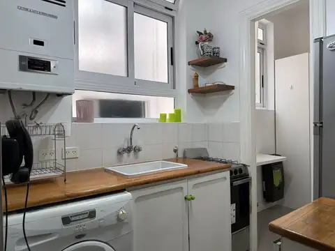 Departamento en Alquiler Amoblado Temporario 2 Pax. Lavarropas. Recoleta