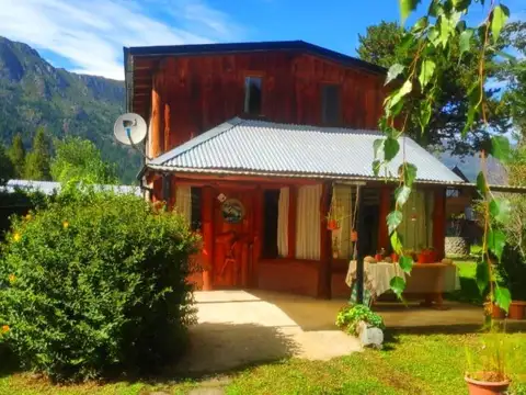 (085) Casa en alquiler en Lago Puelo Isla Centro