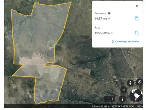 Campo en Venta en Concaran, Chacabuco