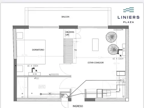 Departamento en Venta en Godoy Cruz, USD 120.000