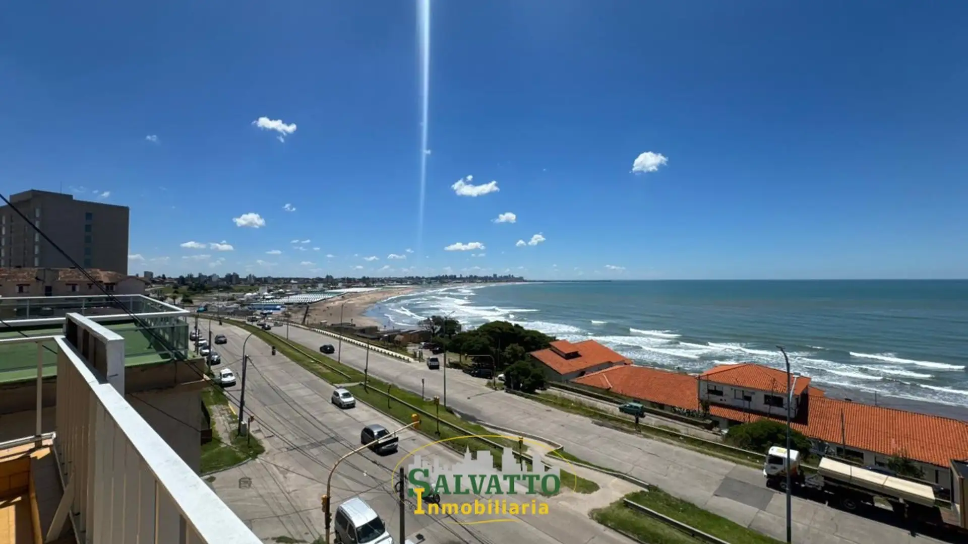Departamento de 3 ambientes frente al mar con la mejor vista de Punta Mogotes