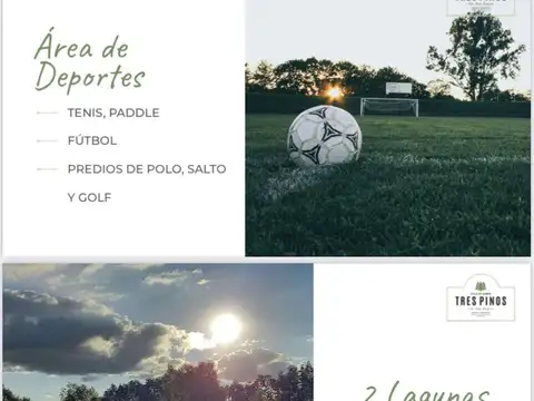 Terreno en Venta en Los Tres Pinos, USD 40.000