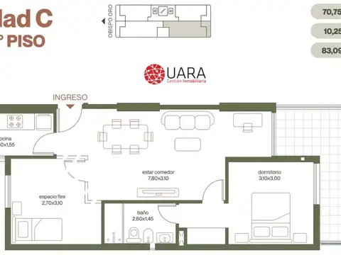 A Estrenar 2 Dormitorios con Amenities