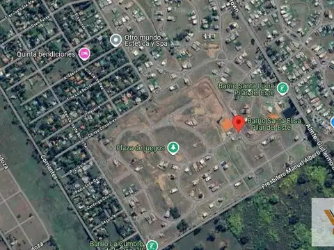 Terreno en venta - 558Mts2 totales - Santa Elisa, Pilar
