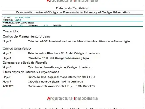 Terreno en Venta en Saavedra, USD 680.000