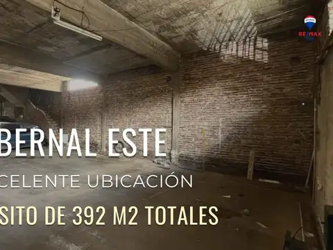 VENTA DEPOSITO/GALPON/COCHERA EN BERNAL