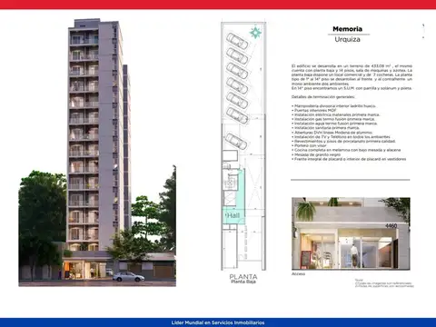 Departamento en Venta de 2 ambientes