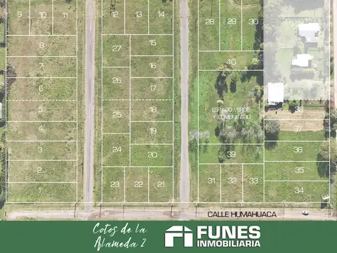 Terreno en Venta 37  mts Fondo