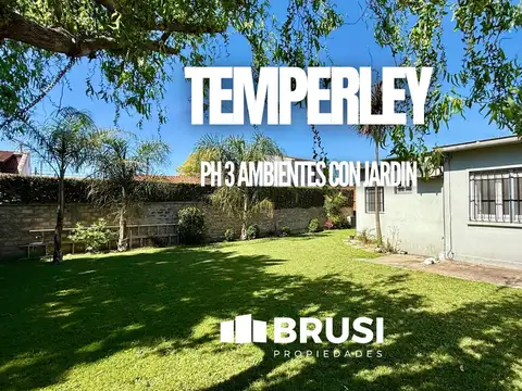 PH TIPO CASA EN VENTA 3 AMBIENTES CON PARQUE