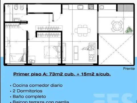 Departamento en Venta A Estrenar