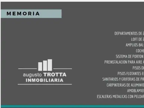 Departamento en Venta A Estrenar