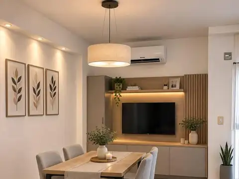 Departamento Monoambiente con 1 baño