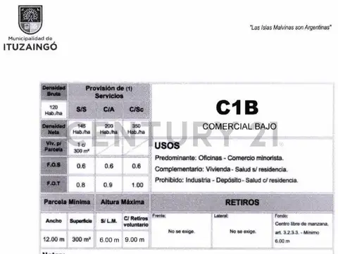 José María Paz 700, Piso 0
