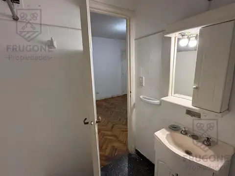 Departamento 2 ambientes con 1 baño