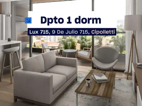 VENTA DEPTO 1  DORM - 9 DE JULIO 715, CIPOLLETTI