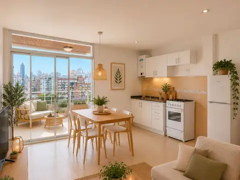 Departamento en Venta de 1 dormitorio