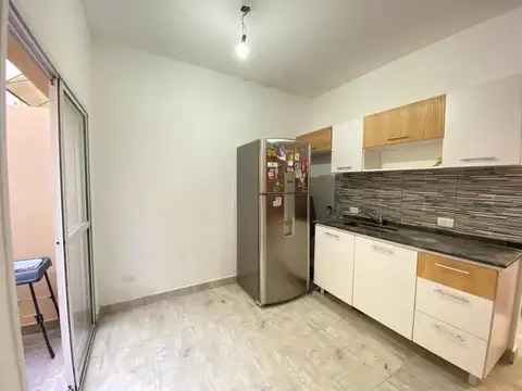 Departamento 2 ambientes con 1 baño