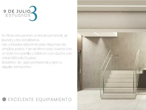 Departamento en Venta de 1 dormitorio