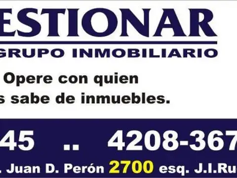 Casa 3 ambientes con 1 baño