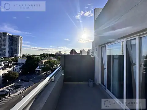 Monoambiente piso alto con balcón en Venta - Vista Abierta