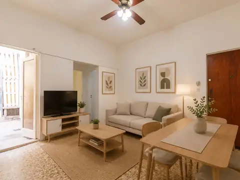 VENTA DEPTO 2 AMB + PATIO EN FLORES