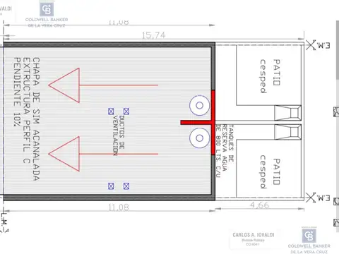 Depto Tipo Casa en Venta de 4 ambientes