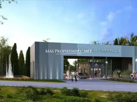 Venta Terreno / Lote interno en Lagos De Canning 2