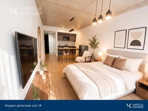 Departamento en Venta de 1 dormitorio