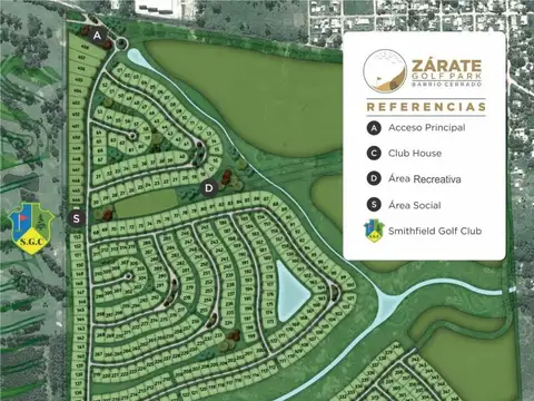 Ruta Provincial 6 zarate golf park
