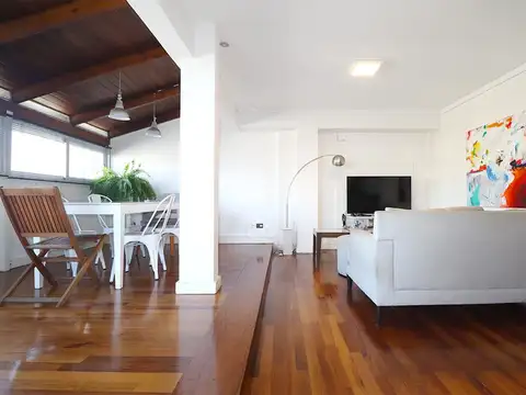 VENTA Dpto 3 amb en  Almagro  duplex con balcon aterrazado cochera  y parrilla. APTO CREDITO UNICO