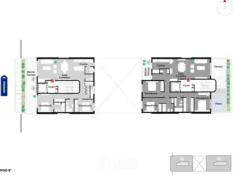 Departamento en Venta en Rosario, USD 199.000