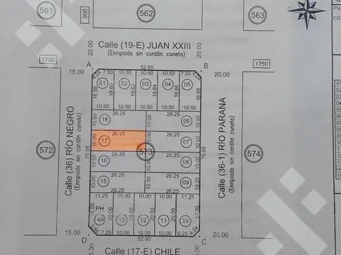 Venta Terreno Rio Negro 950. Cipolletti