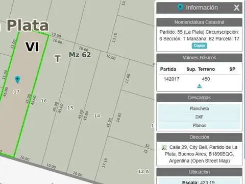 29 entre 472 y 473 City Bell 300