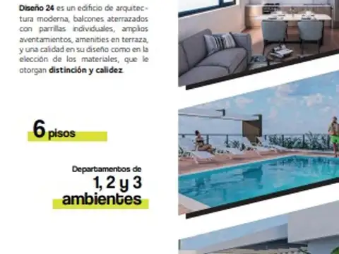 Departamento en Venta de Monoambiente