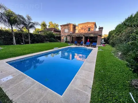 Venta casa 5 amb con gran jardin con piscina en La Tranquera. Pilar