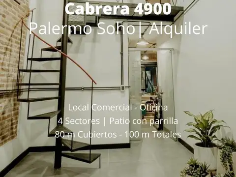 Local Comercial en Palermo Soho - Ideal Coworking, Cafe de especialidad, wine bar, estudio